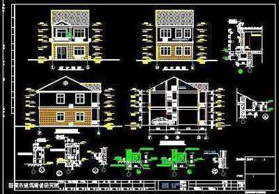 私家住宅设计建筑图免费下载 - 别墅图纸 - 土木工程网